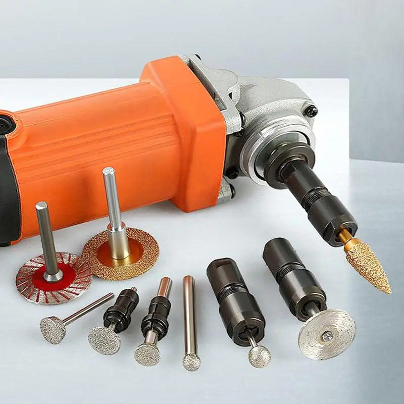 Pousbo®זווית מטחנות שונה מתאם כדי ישר מטחנות צ 'אק עבור 100-סוג זווית מטחנות M10 חוט טחינת ליטוש חיתוך