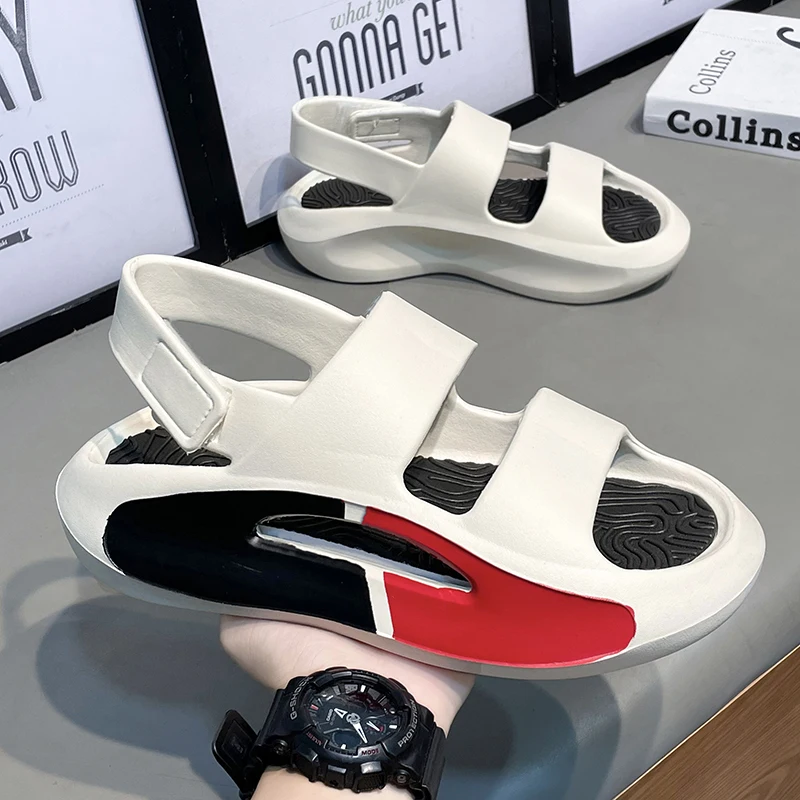 Herren- und Damen-Sandalen 2025 Neue Dicksohlige Rutschfeste Sandalen für Outdoor-Aktivitäten Paar-Strandschuhe