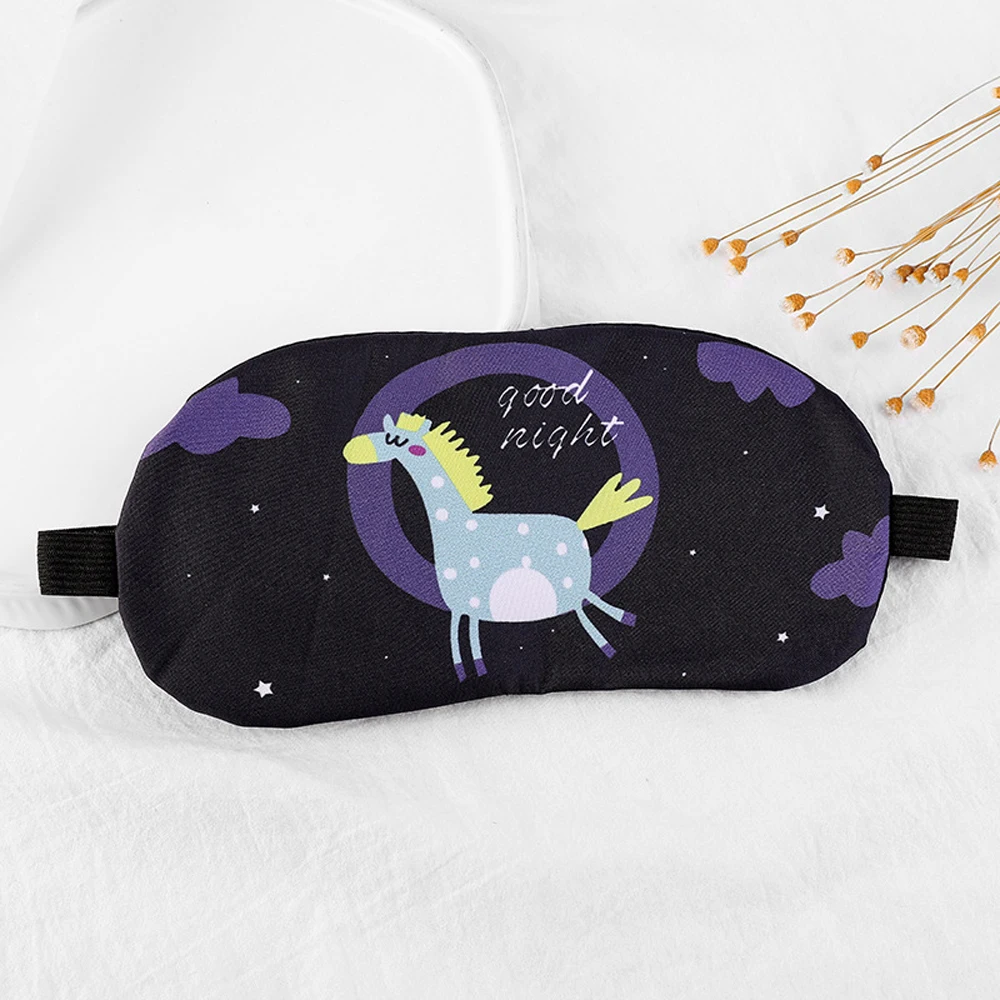 Cute Cartoon Animal Sleep Eye Mask Light proof Night Eye Cover Soft and Skin-friendly Eye Patches for Children to Sleep Better