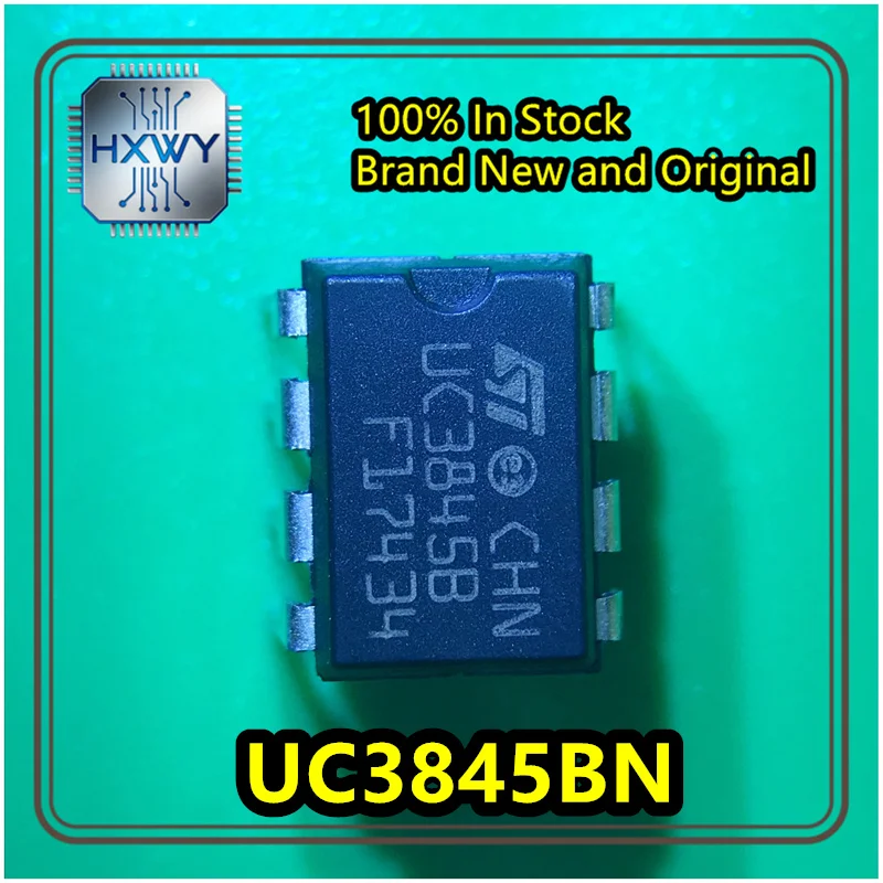 (10/50 Pieces) UC3845BN UC3845B DIP8 Current Mode PWM Controller, Brand New Original Genuine In Stock
