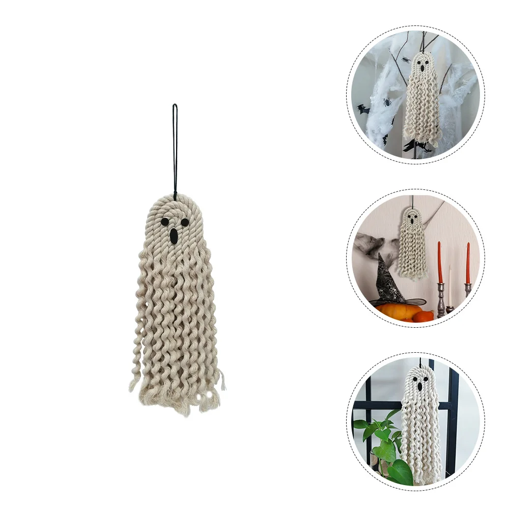 

Halloween Ghost Hanging Wall Decoration Cotton Creepy Ghost Pendant Haunted House Party Prop Scary Festival Supplies