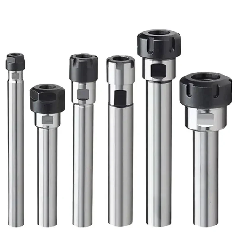 C8 C10 C12 C16 C20 C25 C32 ER8 ER11 ER16 ER20 ER25 ER32 100 150L Collet Chuck Holder CNC Milling Lengthen Tool ER Extension Rod