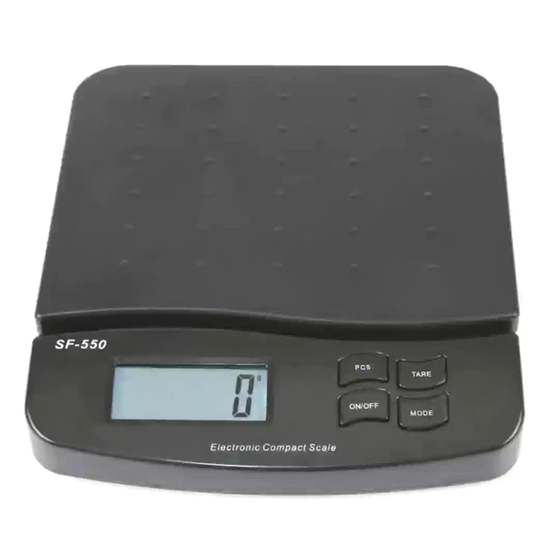 SF-550 25Kg/1G 55Lb Digital Postal Shipping Scale Electronic Postage Weighing Scales With Counting Function Black