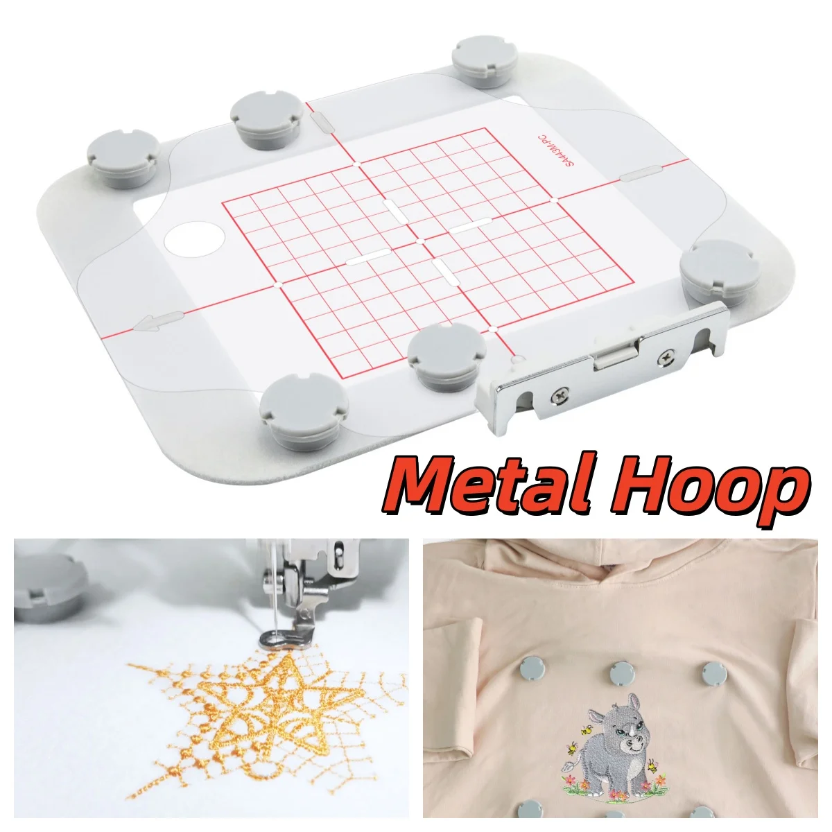 Magnetic Hoops For Brother PE900 SE2000 PE800 SE1900 Etc. Innov-is Babylock Bloom Ellure Plus Embroidery Machine Mighty Frame