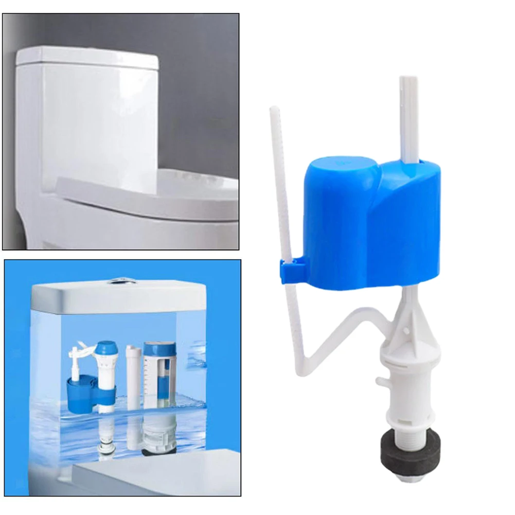 Bathroom Shank Toilet Inlet Valve Float Ball Valve Intake Valve Toilet Outlet Fill Valve Dual Flush Set Float Valve Blister