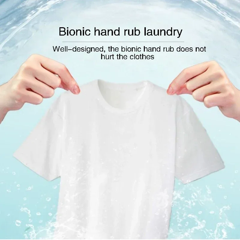 Lavatrice a risparmio energetico Classificazione facile per LazyPeople Lavatrice a secchio con artefatto per calzini piccoli