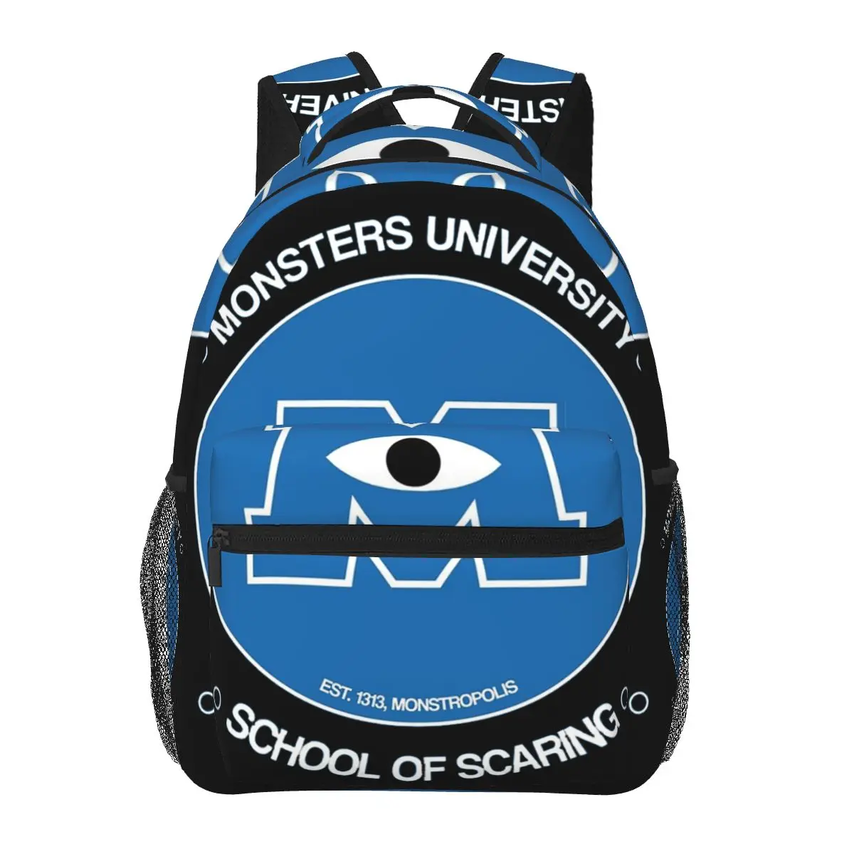 

Monsters University - College Student Gear Backpacks Boys Girls Bookbag Students School Bags Cartoon Kids Rucksack Shoulder Bag