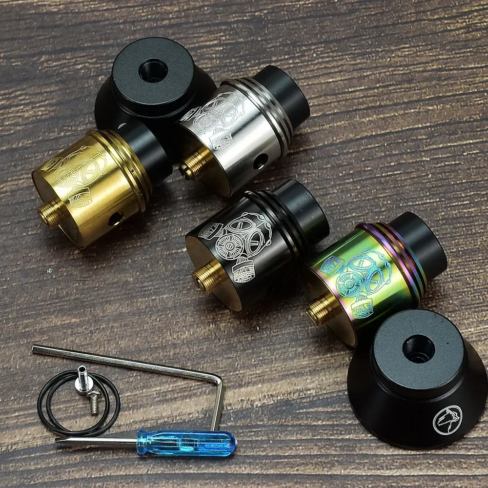 VAPE Apocalypse GEN 2 RDA Atomizzatore RDA 316ss 24mm squonk BF PIN vape mod Atomizzatore rda vape Atomizzatore serbatoio ricostruibile