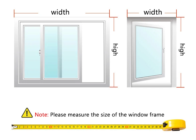 Anti-Mücken-Fensternetz, selbstklebendes Fenster-Moskitonetz, sommerliches Insektenschutznetz für Türen und Fenster, anpassbare Größe – Detail 7