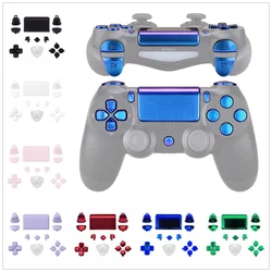 EXtremeRate Individuelle Full Set Tasten L1R1 L2R2 Dpad Hause Teilen Optionen w/Werkzeuge für PS4 Schlank Pro Controller CUH-ZCT2