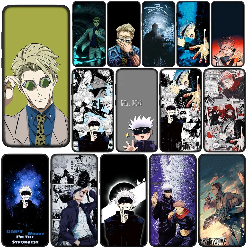 Gojo Satoru Jujutsu Kaisen Kento Nanami Phone for Huawei Y7A Y6P Y5P Y6 Y7 Y9 Prime 2018 2019 Y8P Y9A Y8S Y9S P Smart Cover Case