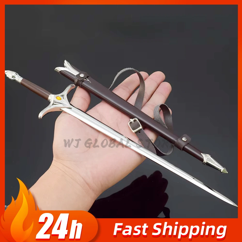 30 センチメートルガラドリエルエルフ女王映画周辺中つ国の中世騎士武器金属刀剣飾り工芸品おもちゃギフト