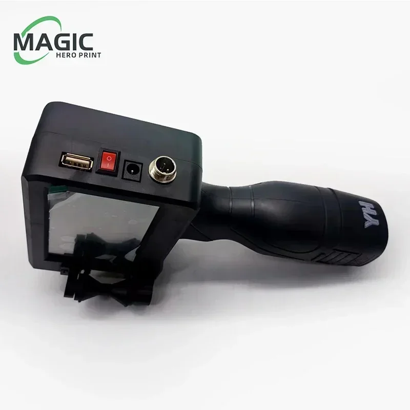 Imagem -03 - Portátil Handheld Inkjet Printer Data de Produção Barcode Label Code Machine Número do Lote qr Permanente Secagem Rápida 12.7 mm