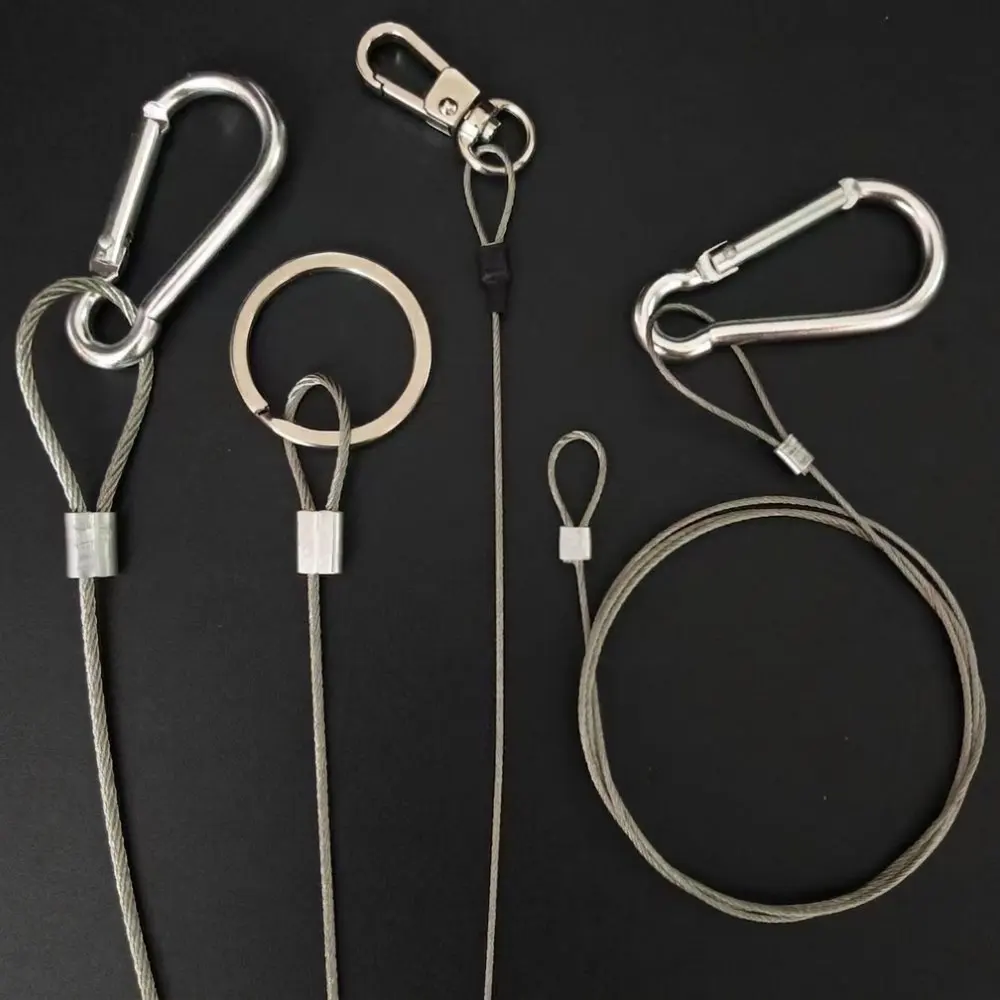 Aluminum Crimp Ferrule Sleeve For Steel Cable Connector Oval Hardware Fitting For Wire Rope Locking And Rigging Utility