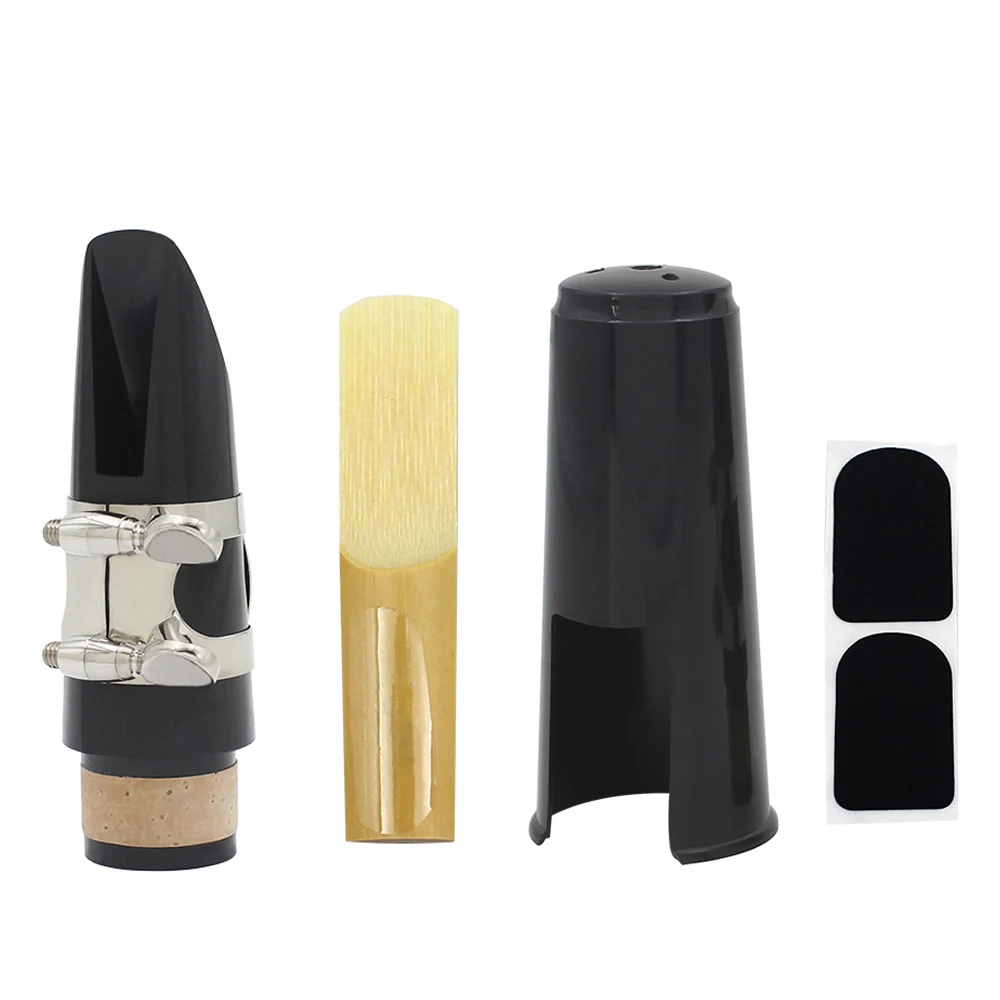 Bb Clarinet Bakelite Mouthpiece Professional Traditional Clarinet Accessories with Reed Mouthpiece Patches Pads