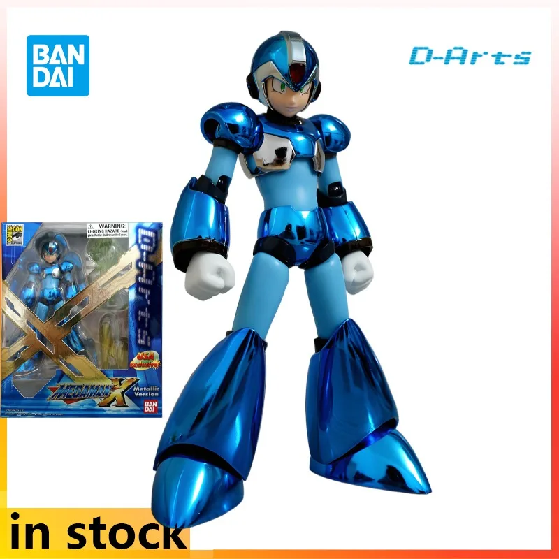 반다이 오리지널 D-arts 메카 제품은 이동식 Rockman FORTE 애니메이션 액션 피규어 모델 장난감 모델 장식품 소년을위한 선물