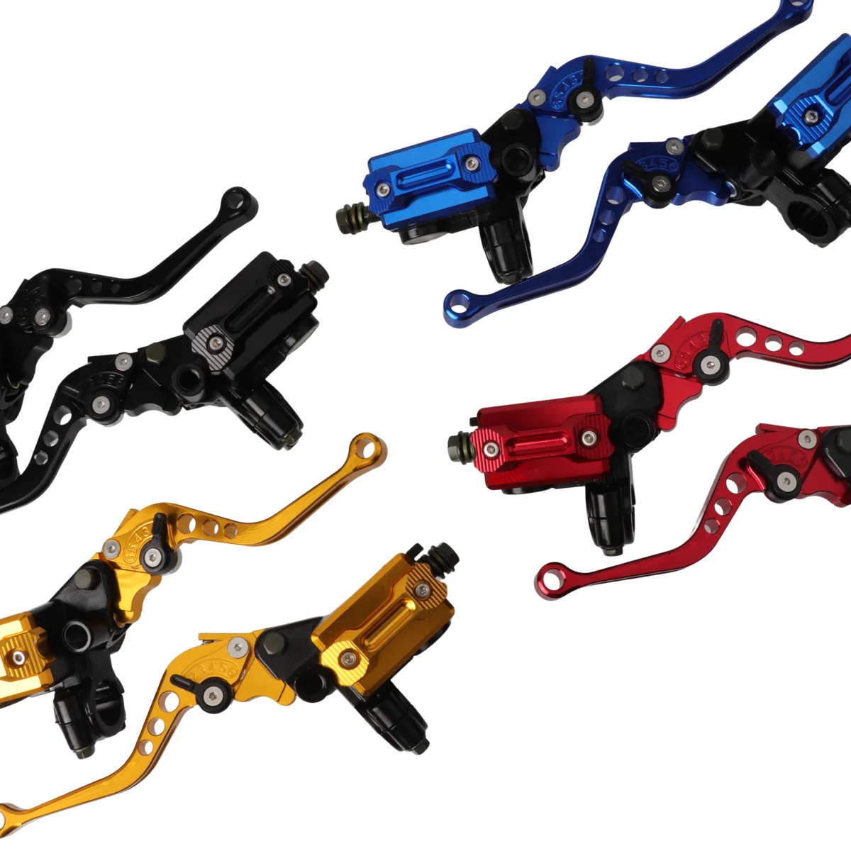 Motorcycle Hydraulic Brake Master Cylinder Clutch Levers 7/8