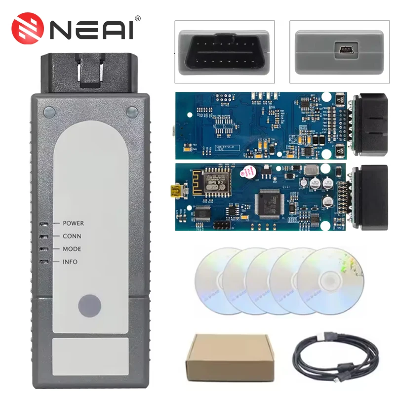 6154 Wifi Full Chip 6154 FW V1.6.6 For VAG Car Diagnostic Tool OBD2 Scanner For Porsche Audi Skoda Code Reader Programming Tool