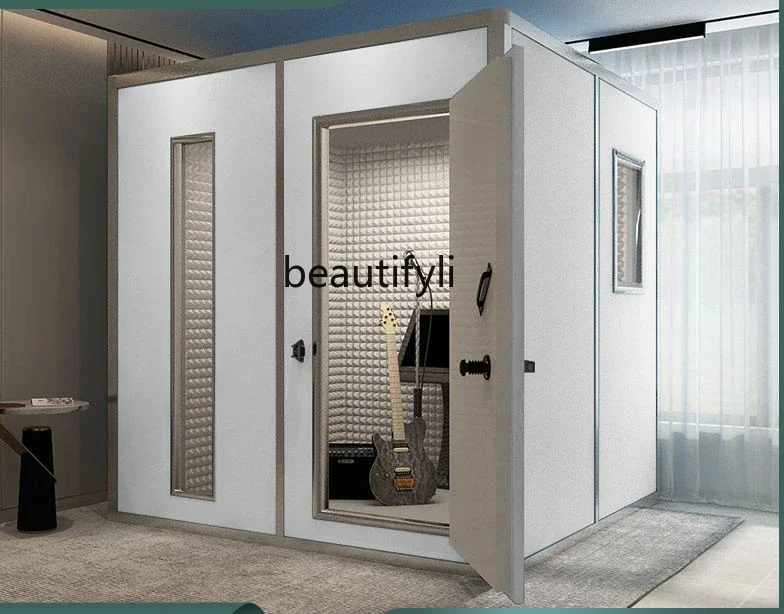 A56 Мобильная студия звукозаписи Высококачественная экологически чистая звукоизоляционная комната Семейная бесшумная кабина для сна Маленькая, звукоизоляционная сталь