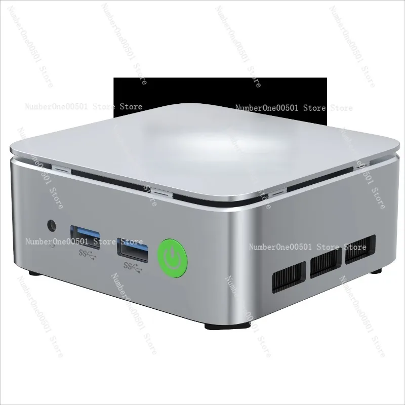 3500U Mini PC, 400K Run Score High Performance Small Computer for Study Office, Portable Silent Business Desktop