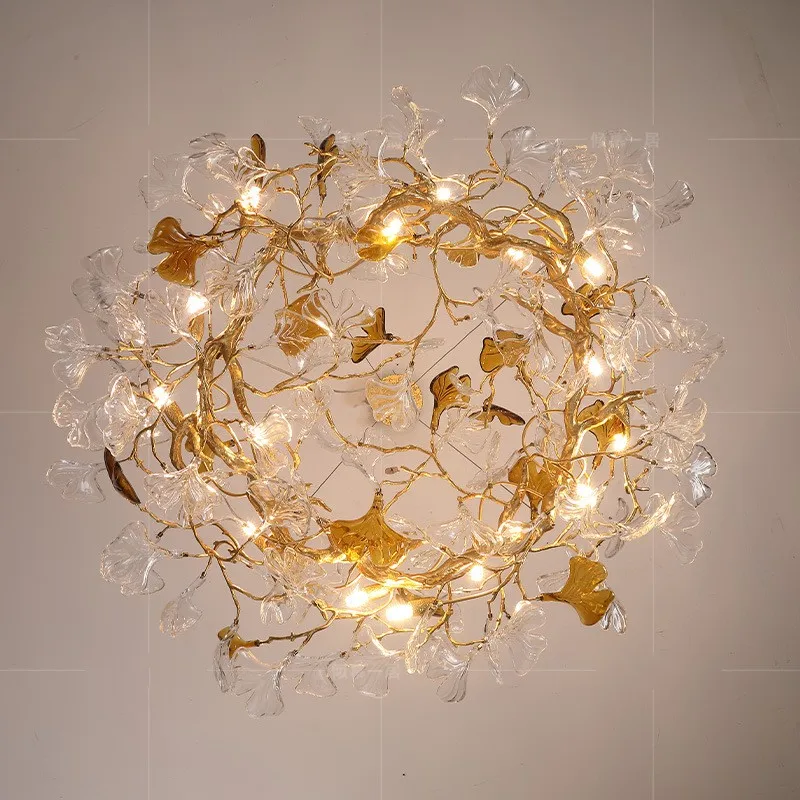 

Modern Luxury Villa Branch Living Room Chandelier Duplex Designer Restaurant Island Decorative Lighting