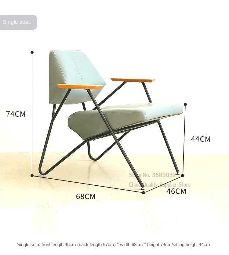 Silla de comedor minimalista para cafetería moderna, elegante asiento de tienda de té, elegante sofá de restaurante occidental, silla de recepción