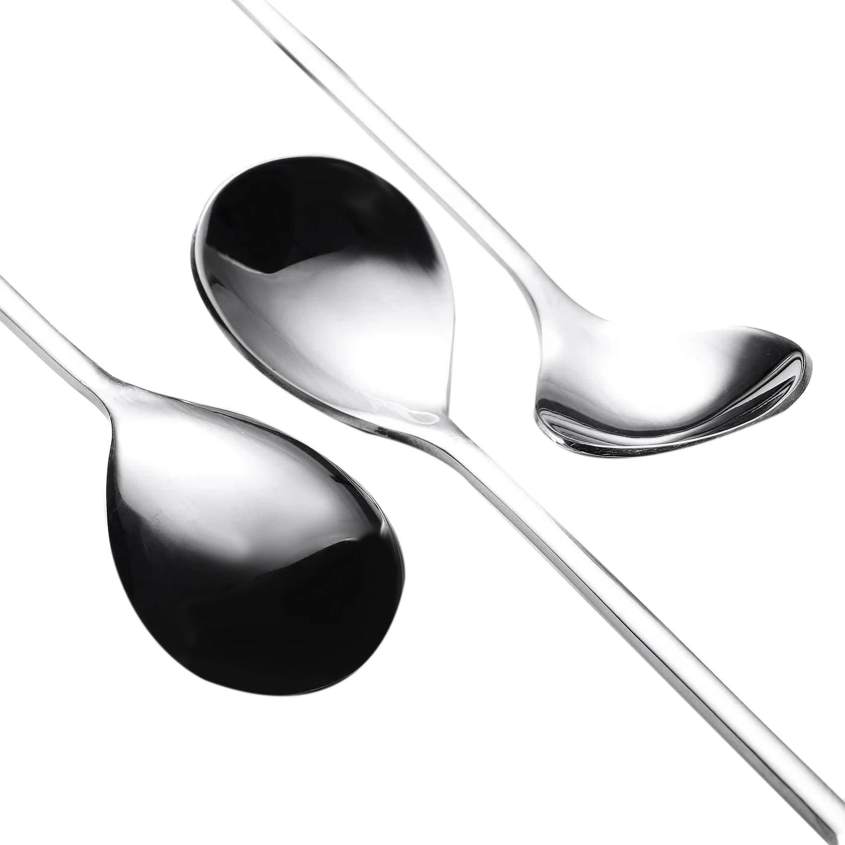 [Superx&KND]12 Pack Cute Teaspoons Stainless Steel Musical Notation Shaped Coffee Spoons Dessert Cake Ice Cream Sugar Spoon view 2
