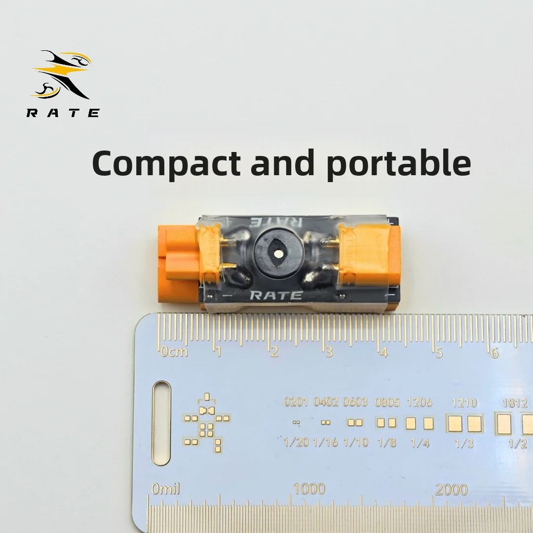 RATE FPV Lipo XT30 XT60 Short Circuit Protection Module Electronic Fuse Installation Test Safety Plug OFF For FPV Racing Drone
