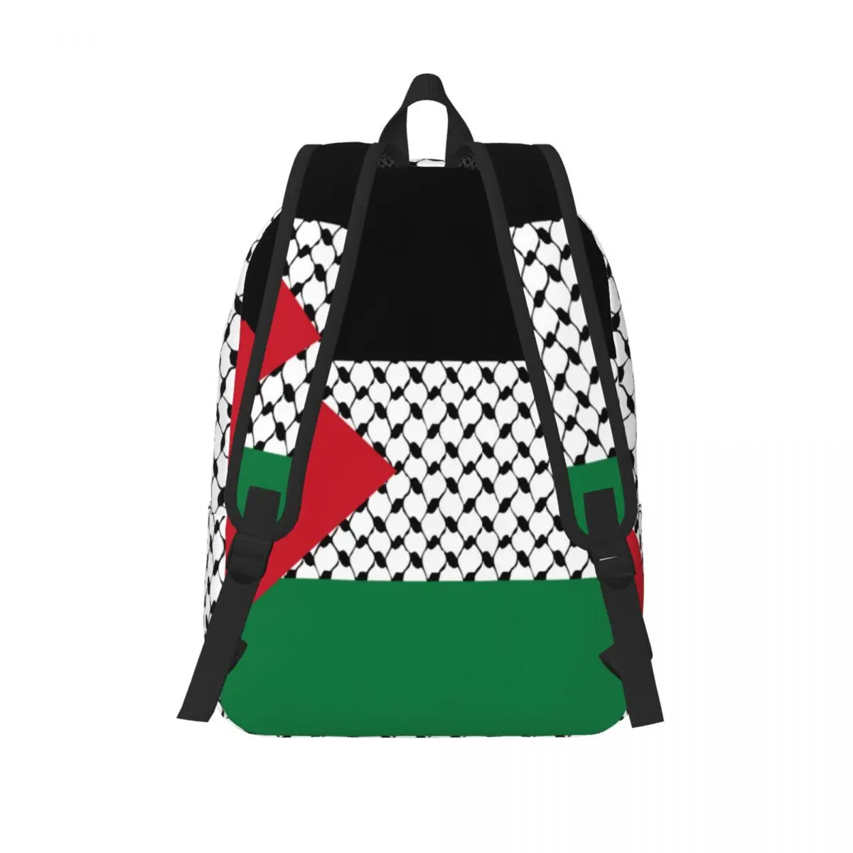 Palestine Flag Classical Backpack Gift High School Work Palestinian Hatta Keffiyeh  Daypack for Men Women Laptop Canvas Bags