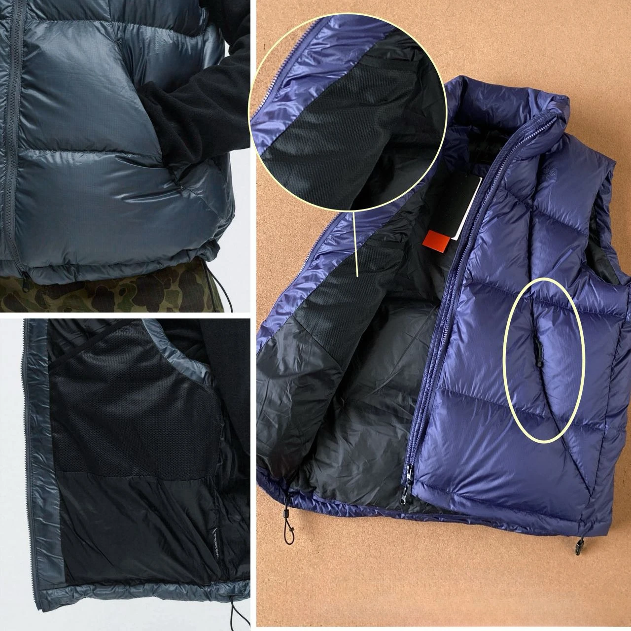 

Men's Clothing Goldwin Sleeveless Zipper Duck Down Jacket Tank Tops Men Women High Quality Casual Keep Warm Stand Collar Jackets