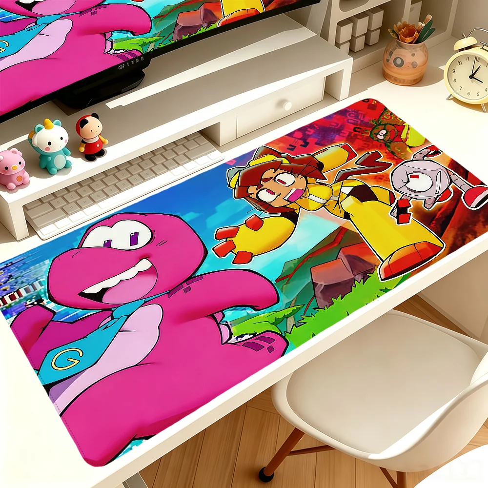 Cartoon G-Gameoverse Mouse Pad Large Non-slip Lockedge Desktop Computer Desk Mat Keyboard Writing MousePad Office Gamer Student