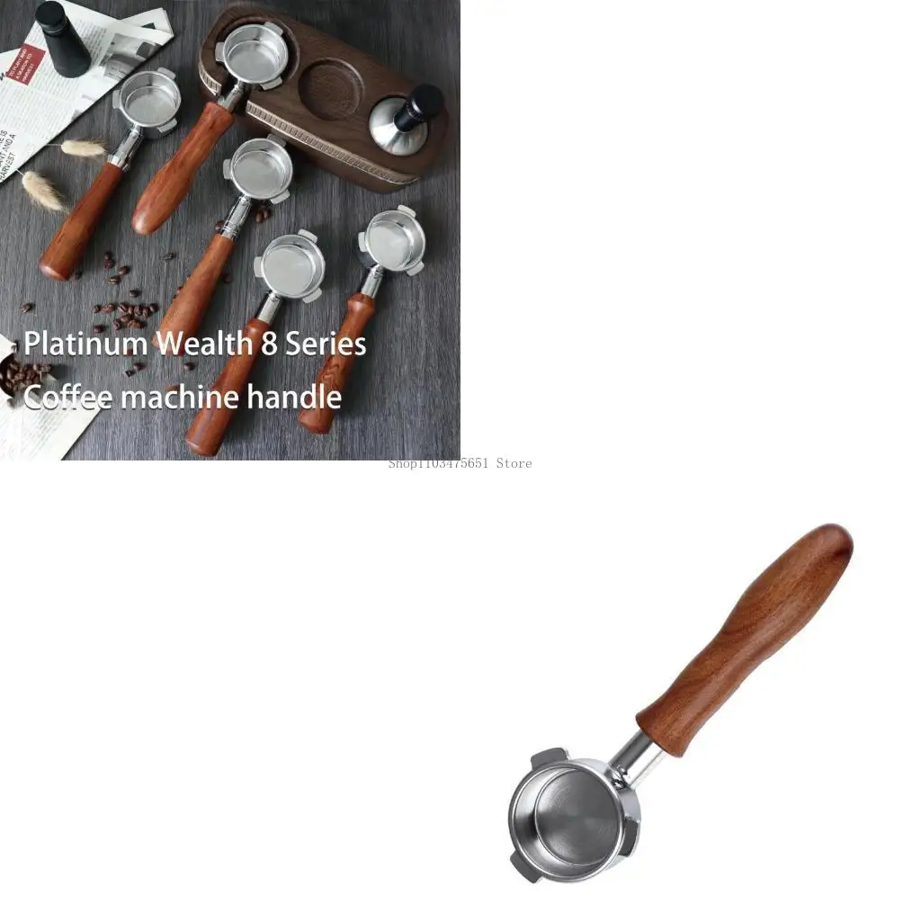 

Ручка Портафильтра кофе нержавеющей стали бездонная нержавеющая легкое обслуживание