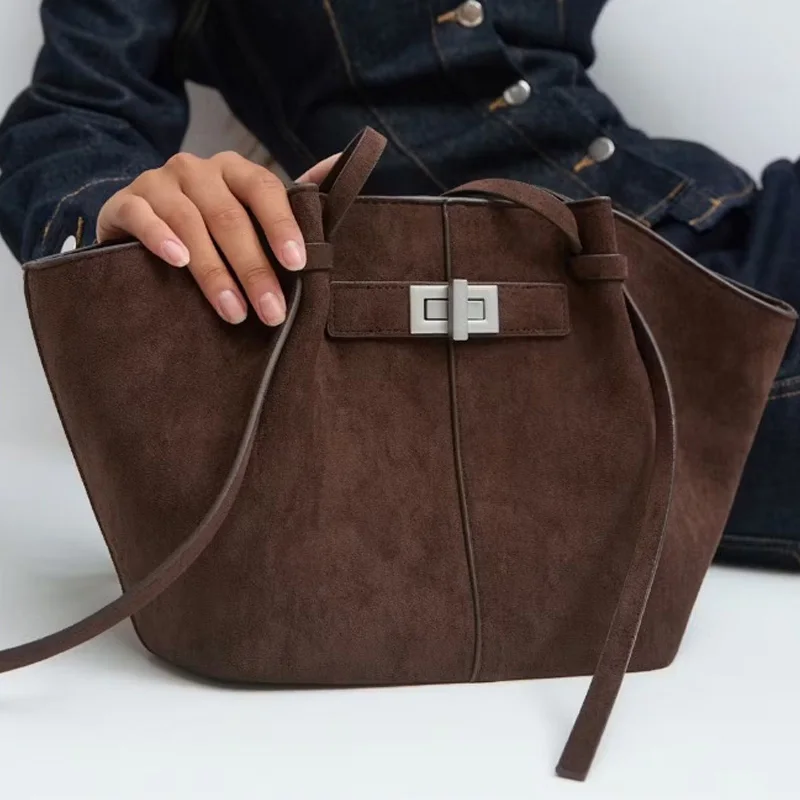 

Bat Design Large Capacity Crossbody Bag, High Street European Style Women Handbag, Casual Daily Shopping Use