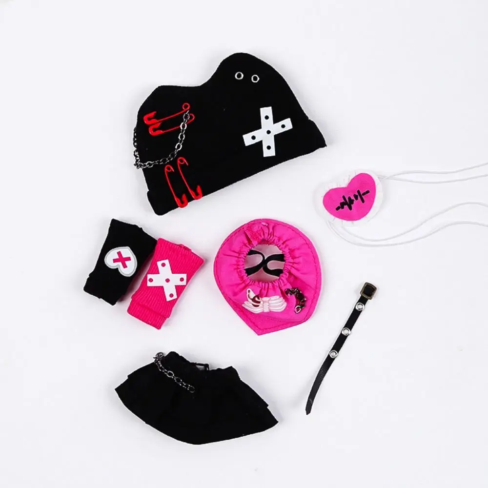 

1 комплект повседневной одежды OB11 Heart Beat Series Set Dress Up Кукла ручной работы с капюшоном Шорты Тканевое украшение Obitsu11 Наряд GSC Body