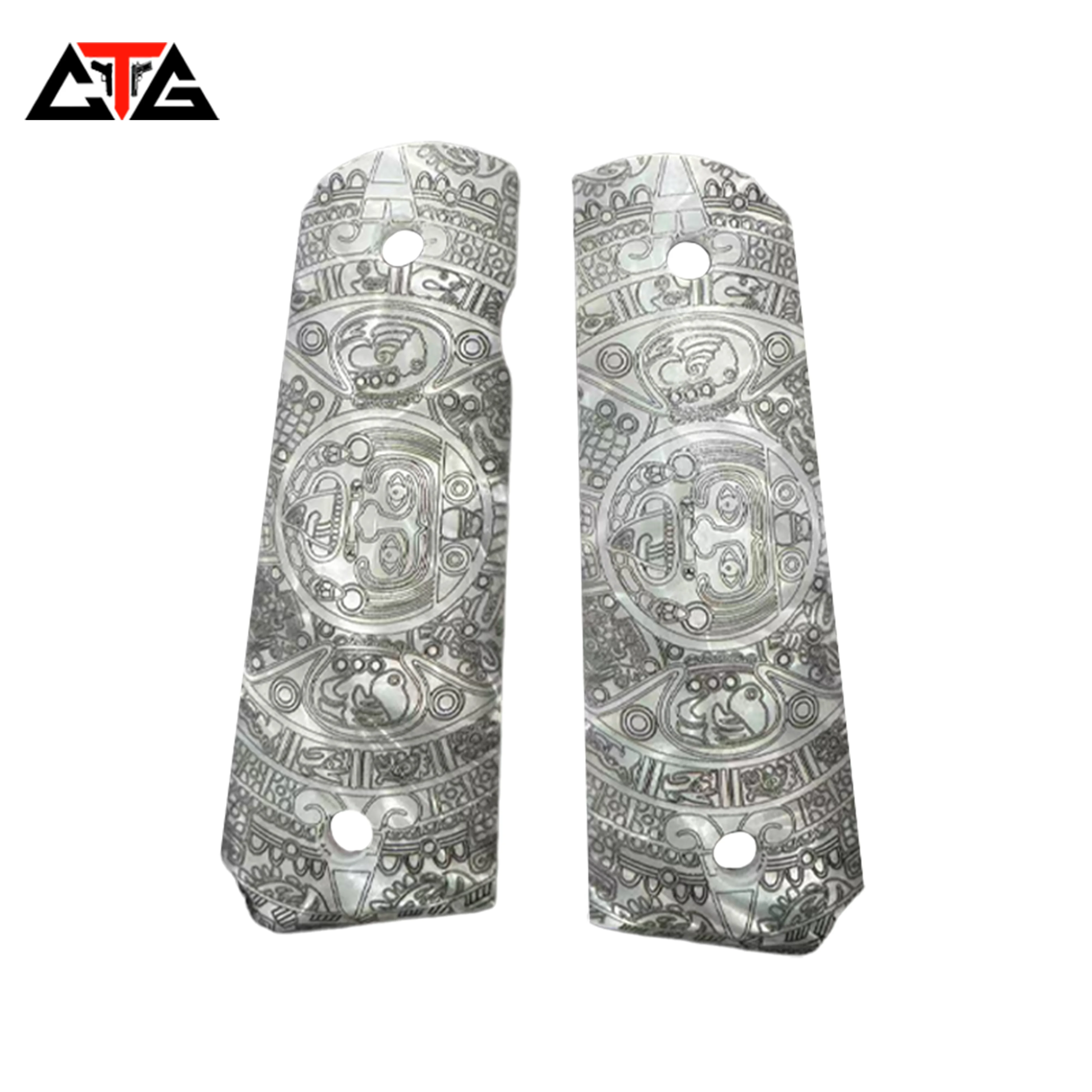 CTG 1911 Grips Compatible with COLT Springfield Pistol Resin Grips for Tactical Accessories