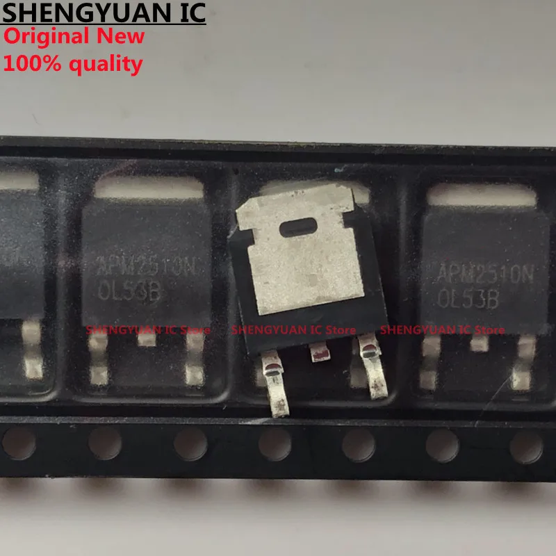 20pcs/lot APM2510N TO-252 APM2510NUC-TRG APM2510NUC-TRL APM2510NUC N-CHANNEL ENHANCEMENT MODE MOSFET 100% new imported original