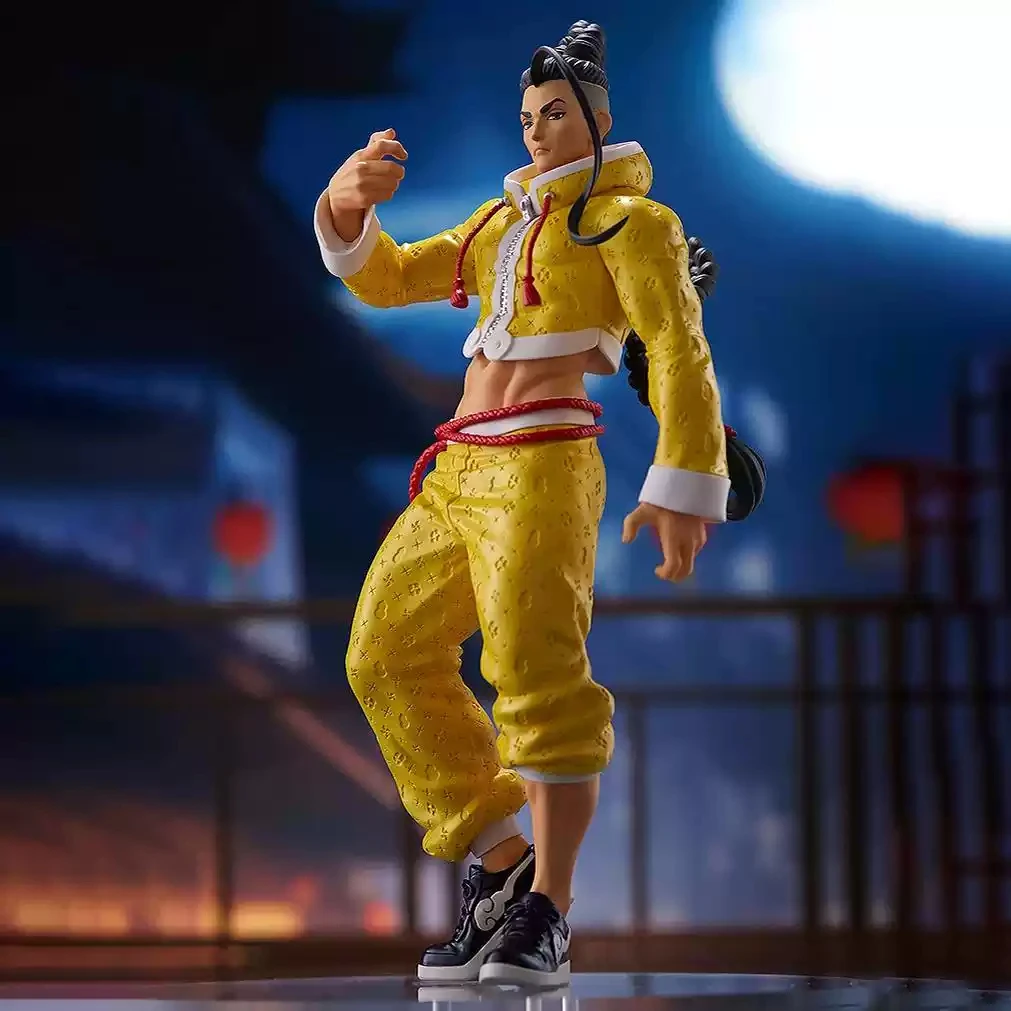 Original POP UP PARADE Street Fighter 6 Jamie Anime Figuras Brinquedos Modelo de Ação