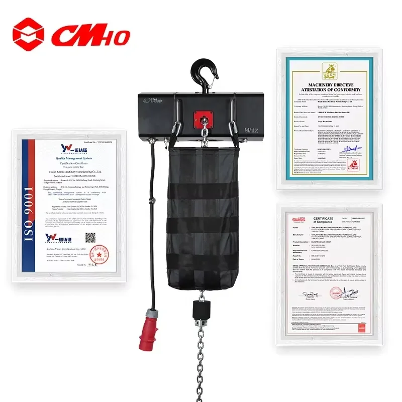MAF Heavy Stage Electric Hoist Motor 1000kg Professional Electric Chain Hoist for Theater Lighting and Truss Rigging view 2