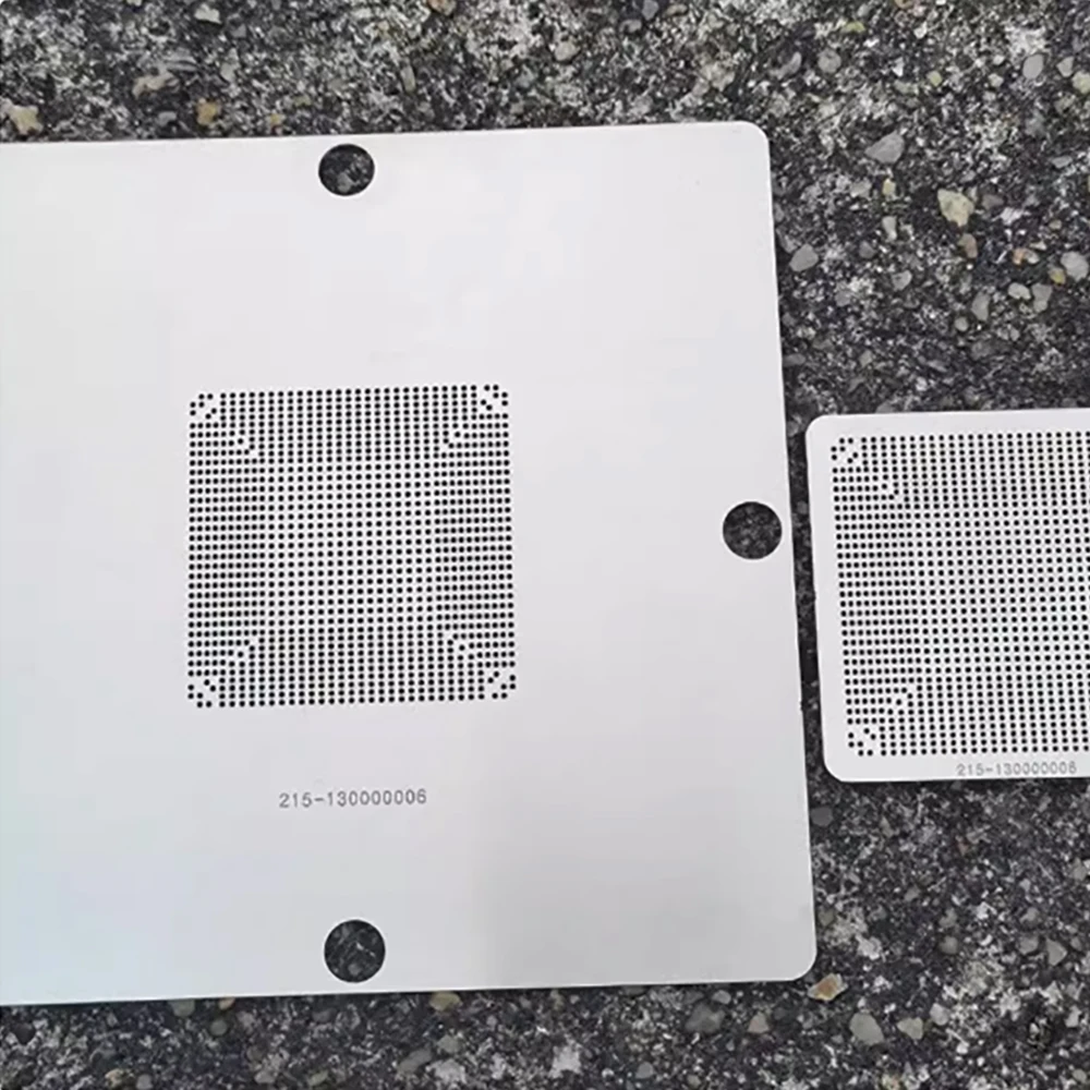 BGA Stencil Direct Heating 90*90 For 215-130000006 RX6600 215-130000016 RX6600XT Ball-planted Reballing solder stencil Replace - Image 3