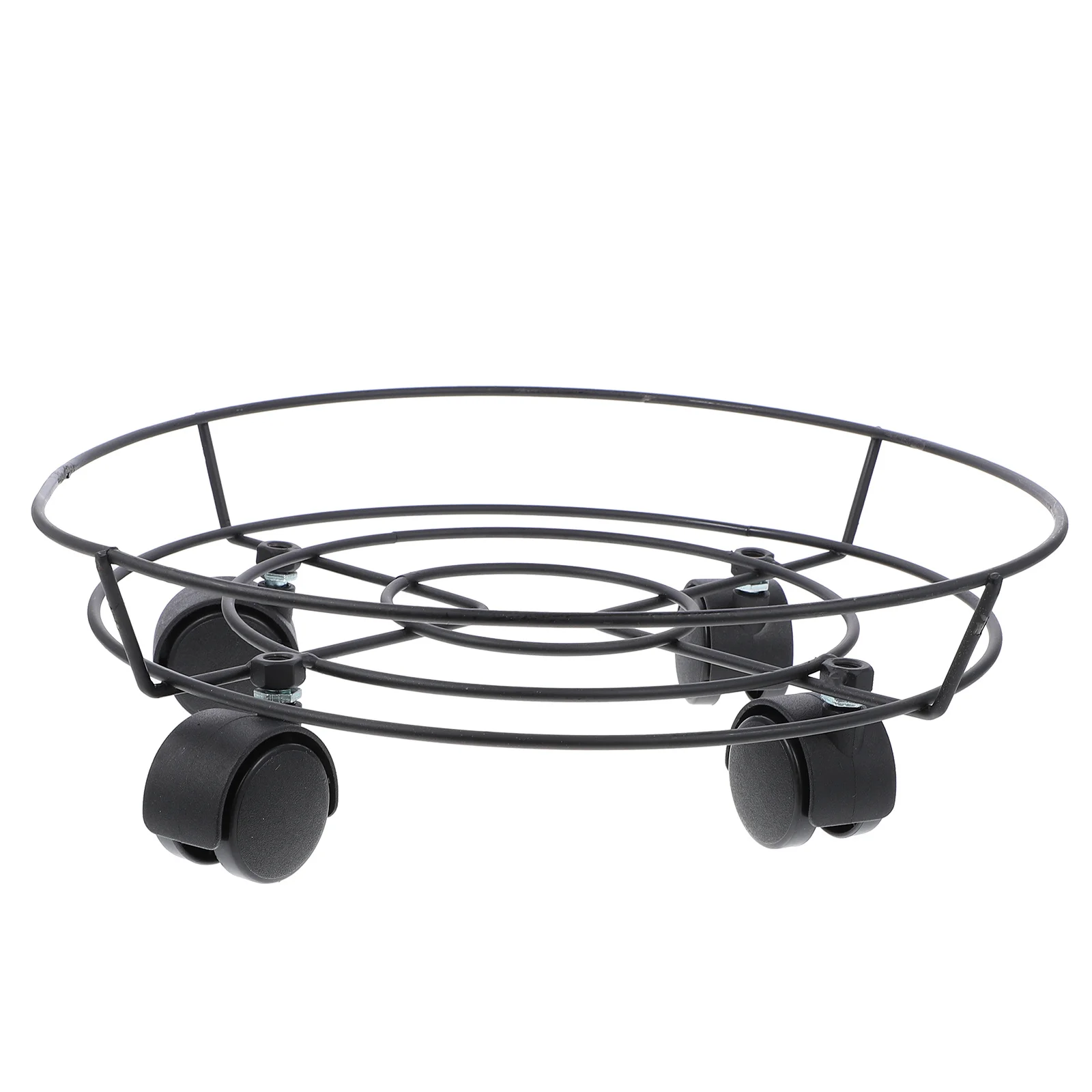 1 set 1 Set Sliding Wheel Plant Stand Heavy Duty Flower Pot Holder For Large Potted Plants Mobility Gardening Tool Rack