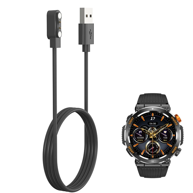 Док-станция для смарт-часов, зарядный USB-кабель, провод питания для Colmi V68, аксессуары для спортивных смарт-часов