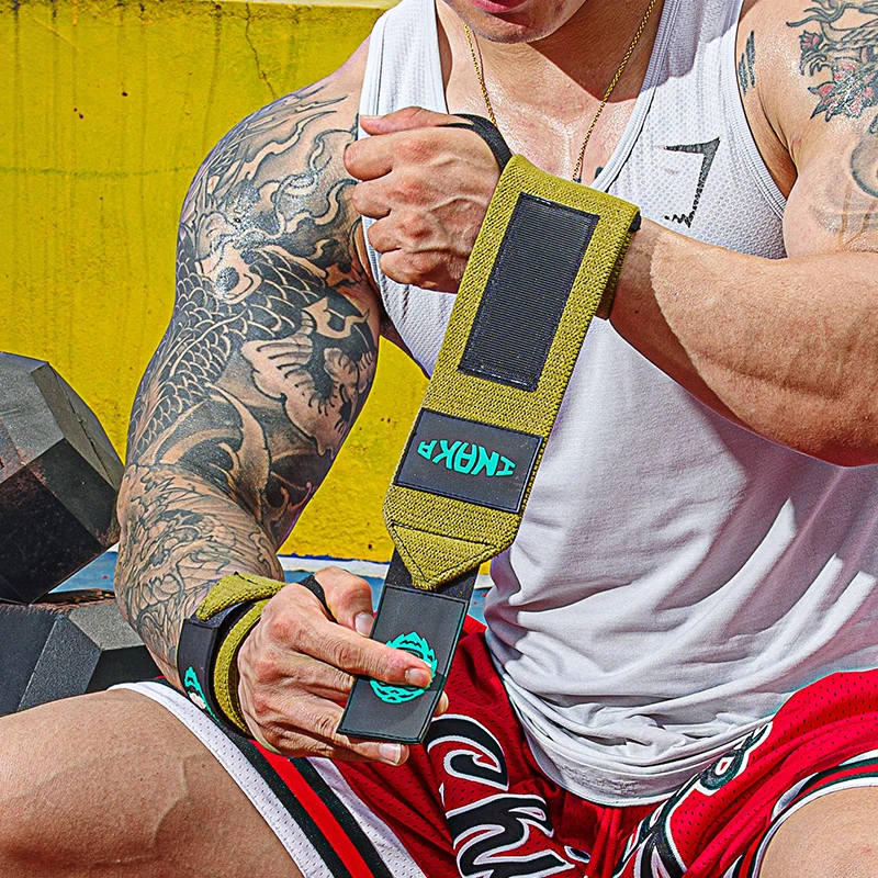 

Weight Lifting Wrist Wraps Gym Fitness Wrist Strap for Men Women Strength Training Wrist Guard for Muscle Building Weightlifting