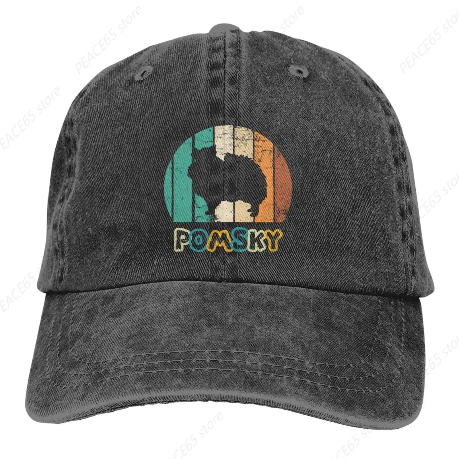 

Pomsky Love Baseball Cap Golf Dad Hat Adjustable Original Classic Low Profile Cotton Hat Men Women