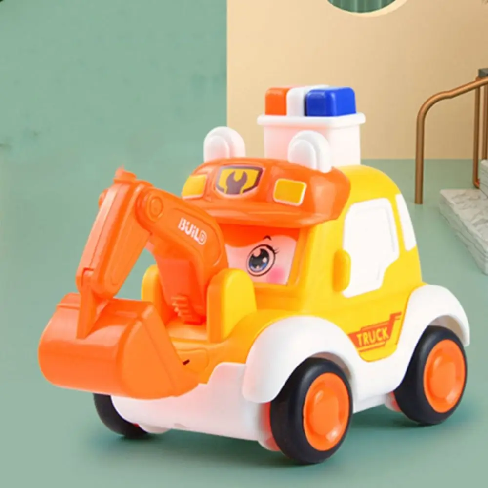 

Интерактивная полицейская машина Press and Go Игрушечная машина Pull Back Push and Go Cars Пожарная машина Мини-транспортные средства Заводные машинки Игрушки в подарок
