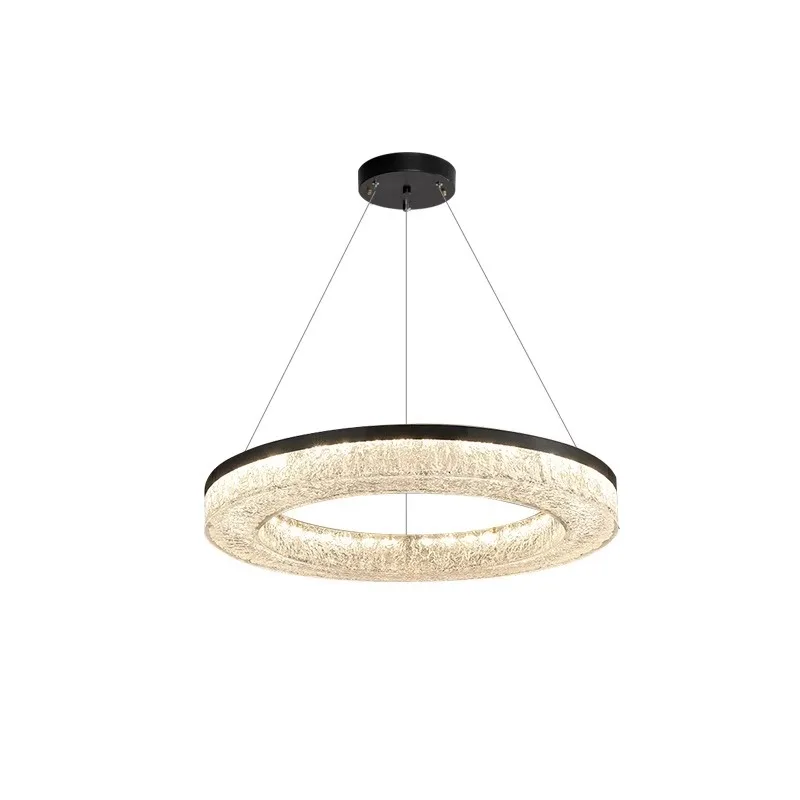 

Italian minimalist all-copper living room chandelier, high-end light luxury, atmospheric hall main light, simple designer villa