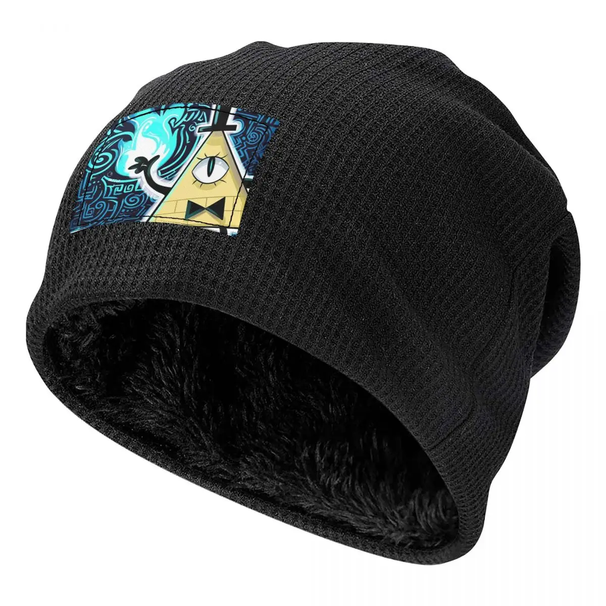 Cartoon Gravitys Falls Men Women Adult Beanies Caps Fleece-Lined Bonnet Hat Warm Fashion Autumn Winter Outdoor Skullies Hats