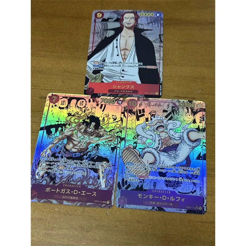 Anime One Piece DIY ACG Shanks Portgas D Ace Marco Luffy Sexy Boy Games Toys Collectible Cards Christmas Birthday Present