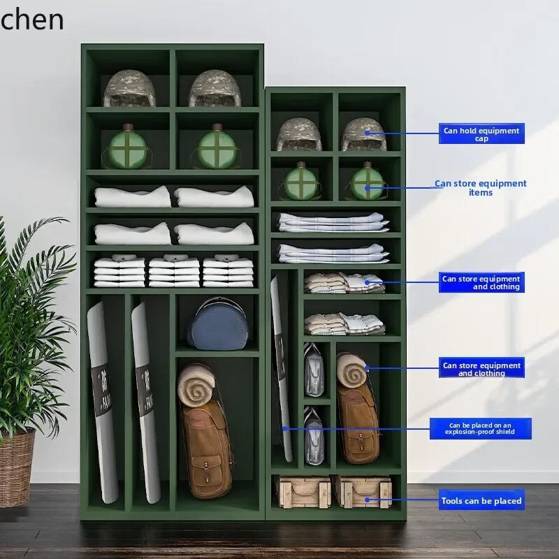 PYH Steel Classification Storage Cabinet Single and Multi-Grid Equipment Rack Storage Tool Organizer Cabinet