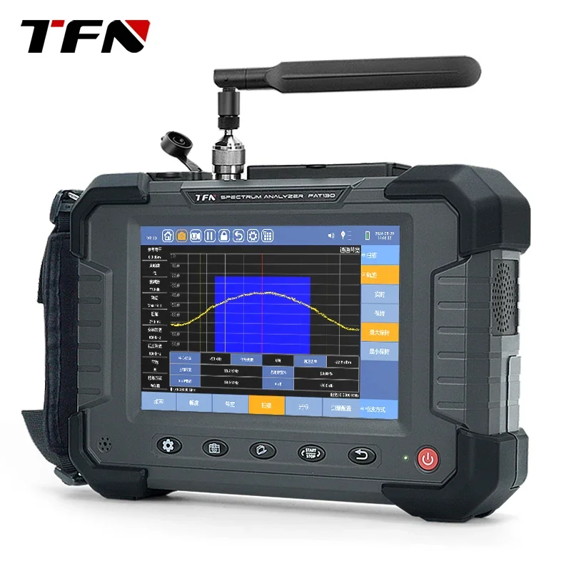 TFN FAT130 9KHz ~ 3GHz RF-spectrumanalysator Draadloos testen Handheld digitale spectrumanalysator