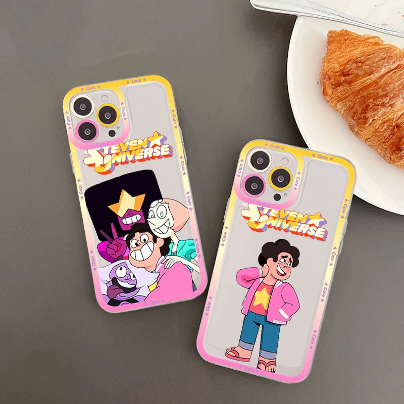 

Cartoon Steven Universe Phone Case For Redmi 7 8 9 A For Redmi Note 5 7 8 9 10 11 Pro Max 4G 5G Funfas